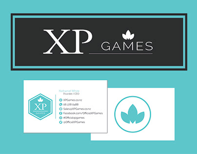Logo and Business Card design - XP Games