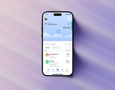 iBilly: Rebranding and Product Design for Finance App