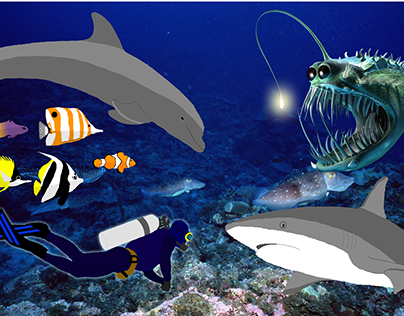 Deep Sea Diver Animation