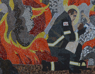 Volunteer Fireman Mural