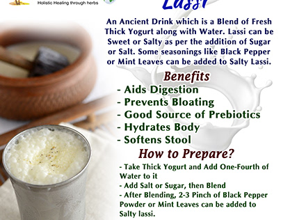 Make Your Summers Cool with a Glass of Healthy Lassi