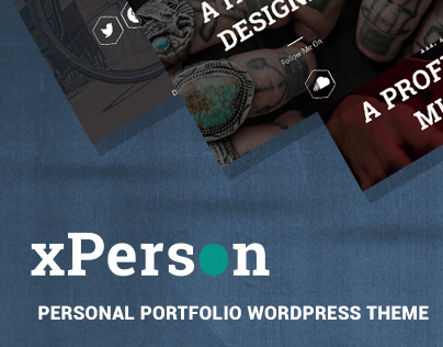 xPerson – Personal Portfolio WordPress Theme