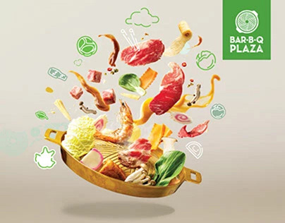 BarBQ Plaza Menu Design Food Photography