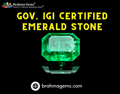 Certified Emerald Stone