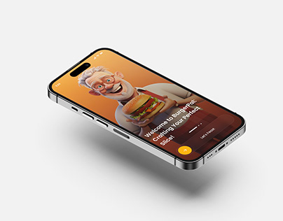 Burger Order App UI Design