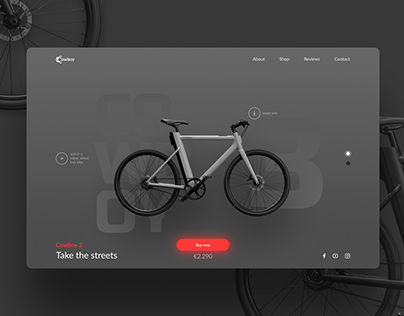 Bike Cowboy3 concept by vitalii kucherov