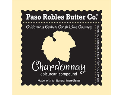 Product Label Design - Paso Robles Butter Co.