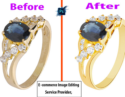 I will do professionally retouch your jewelry image