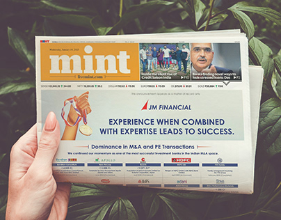 JM Financial - Mint Newspaper Ad
