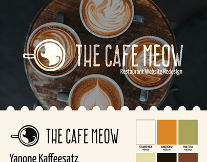 The Café Meow | Website Redsign