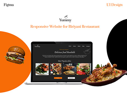 Yummy - A Website for Biriyani Restaurant