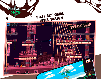 Pixel Art - Level Design | Pirate Ship