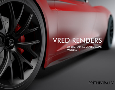 Project thumbnail - VRED RENDERS