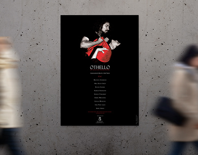 "Othello" theater poster design