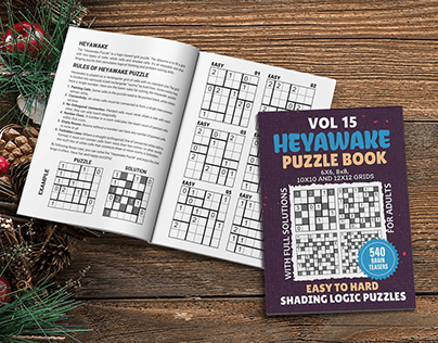 Heyawake Puzzle Book For Adults Vol 15