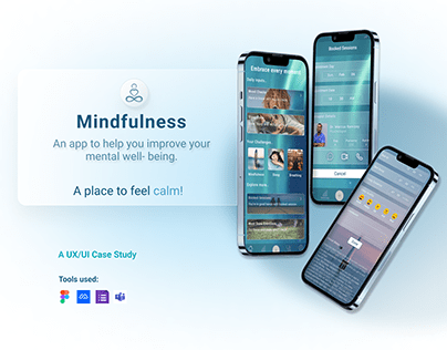 Mindfulness- A UX/UI Case Study