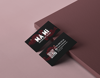 Разработка дизайна визиток | Ma Mi