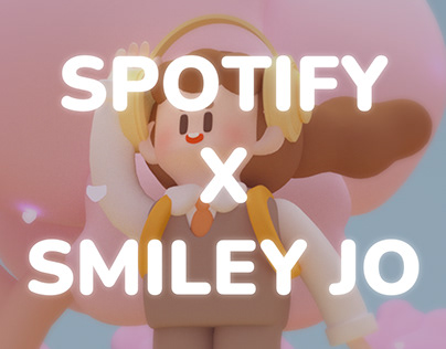 [SPOTIFY X SMILEY JO] 3D CHARACTER LOOP