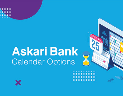 Askari Bank Calendar Design