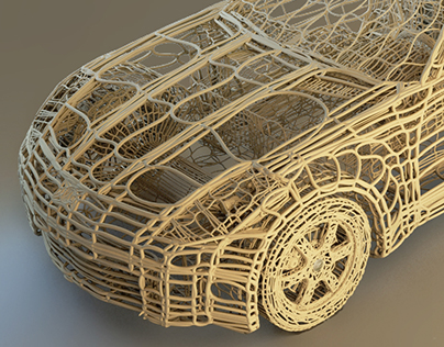 wire car