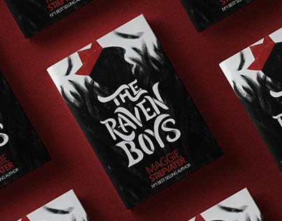 The Raven Boys - book cover illustration