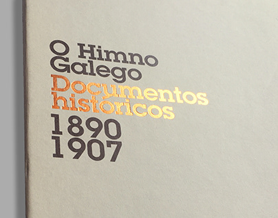 Caja/libro Himno Galego