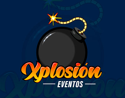 Identidad Corporativa Logo Xplosión Eventos