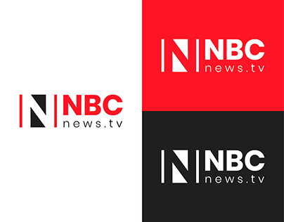 NBC News TV - News Portal Logo Design