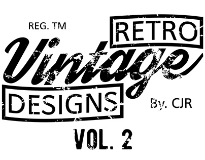 Retro Vintage Designs VOL. 2