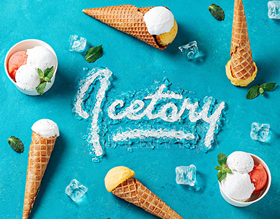 Shooting for Ukrainian brand of ice cream Icetory.