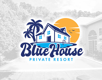 Blue House Private Resort Logo