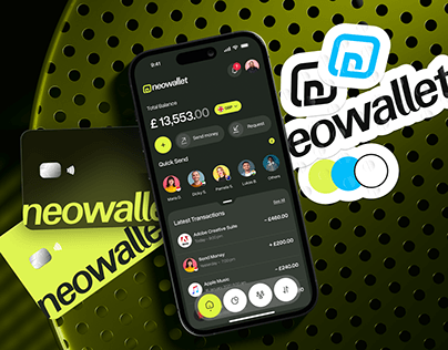 Neowallet - Mobile App & Visual Branding