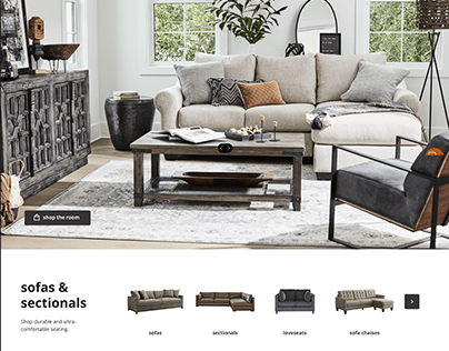 Ashley Furniture eCommerce Site Redesign