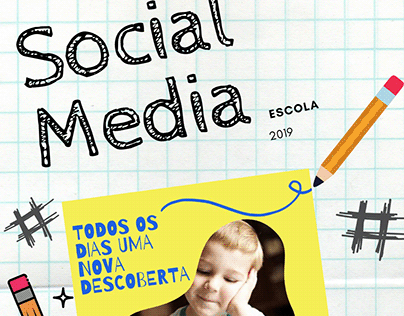 Social Media - Escola