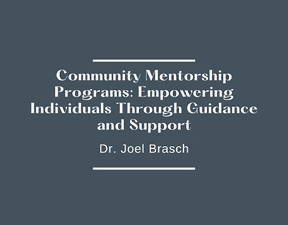 Community Mentorship Programs