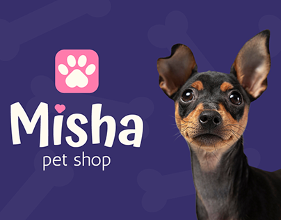 Misha / Pet Shop Brand Identity