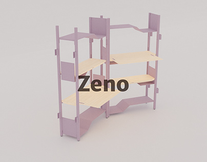 Zeno - Smartworking bookcase