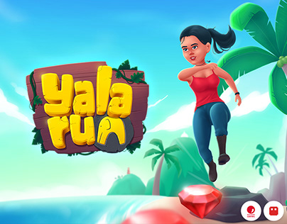 Yala Run (2020) game concept art and illustrations