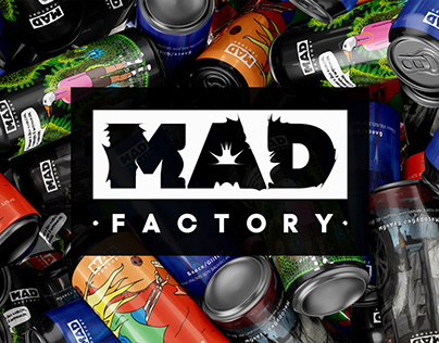 Mad factory | Beer Label Design