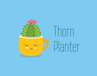 Branding: Thorn Planter