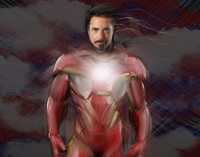 Iron Man Photoshop brushes edit