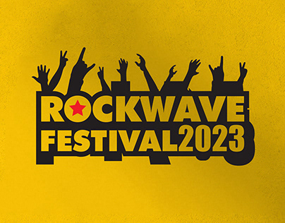 Rockwave Festival 2023 | Logo Design, School Project