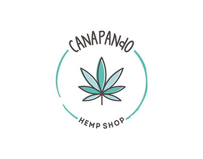 Project thumbnail - CANAPANDO Hemp Shop - Logo