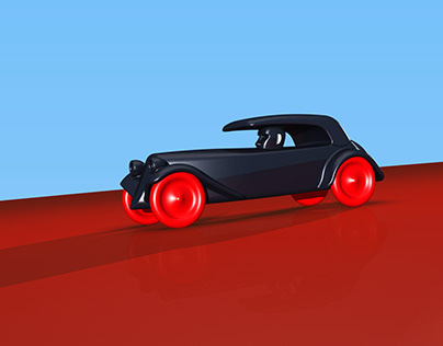 Back to childhood: the Traction Avant toy