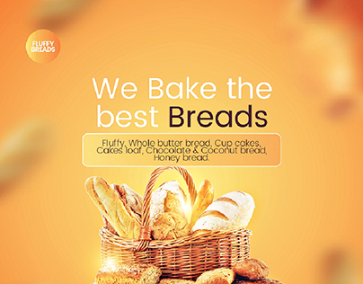Social Media Designs for Fluffy Breads