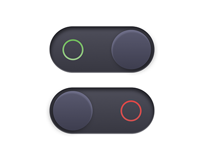 Realistic Switch Button
