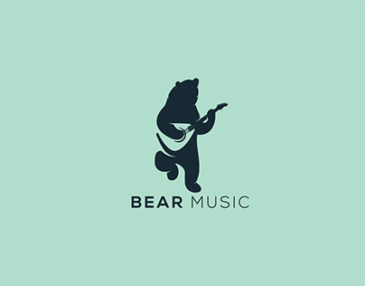 Bear Music Logo For Sale