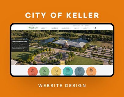 City of Keller | Website Design
