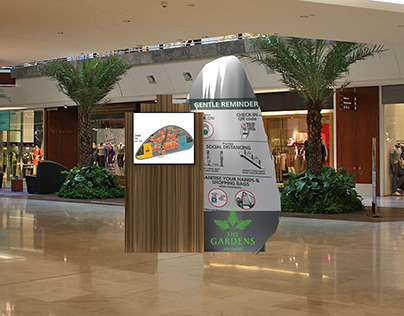 Directional Signage for The Gardens Mall