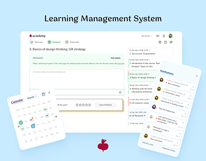 Learning Management System for Beetroot Academy